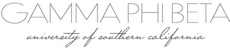 gamma phi beta usc|FSPAC INFORMATION .